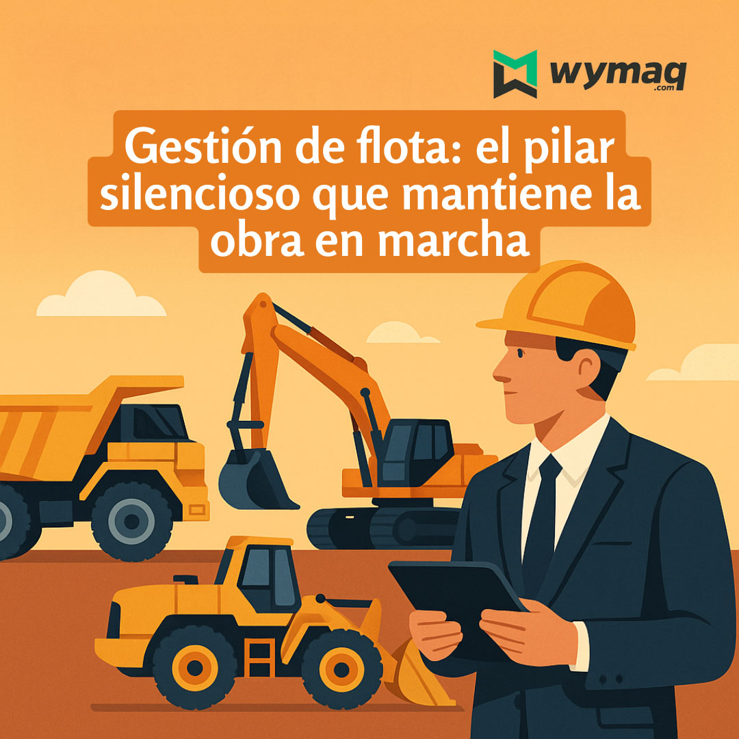 Gestión de flota: el pilar silencioso que mantiene la obra en marcha